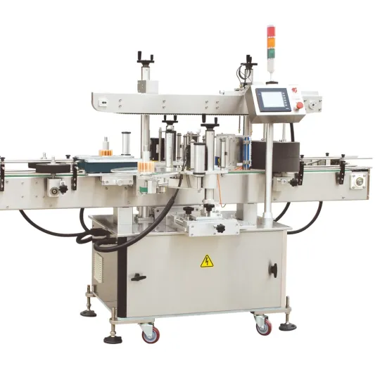 TBK-150X Customized Electric Driven Double Flat Bottle Labeling Machine