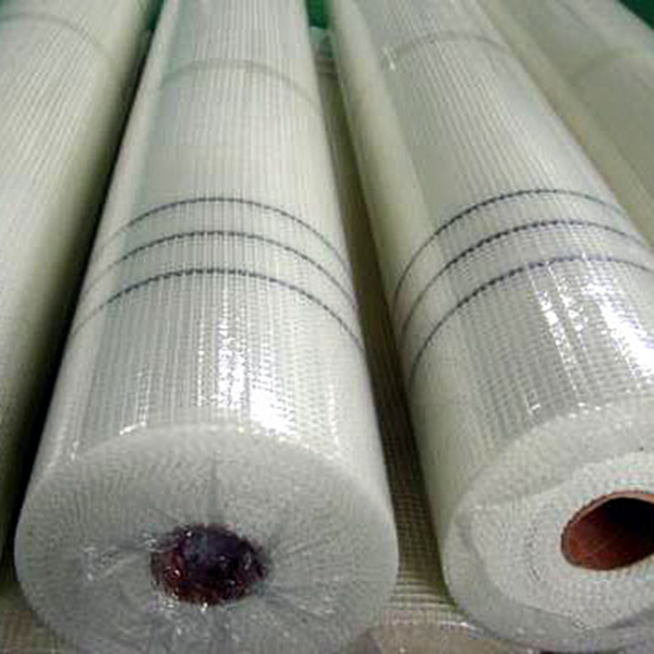 plastic film package of fiberglass mesh