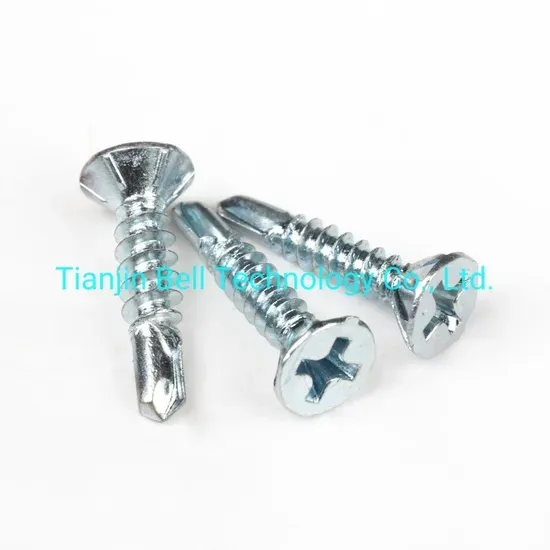 China Manufacturer C1022A Stainless Steel Zinc Plated Self Tapping Screw