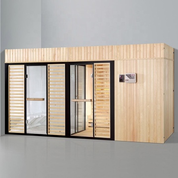 Familie Dampf Sauna Zimmer mit Dusche