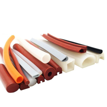 Heat resistant various shape silicone rubber seal strip