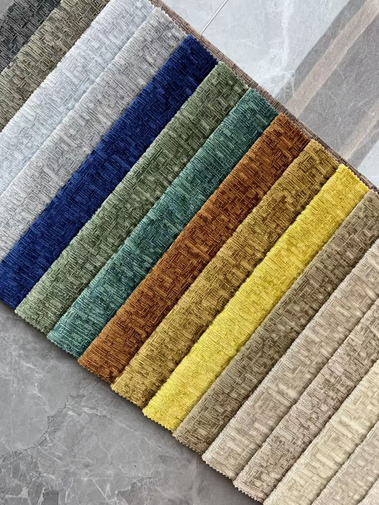 Geometric Upholstery Fabric for Sofa