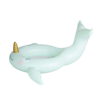 kids Narwhal pool float beach floats inflatable lounge