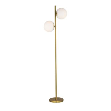 LEDER Metal Curved Floor Lamp