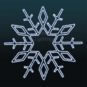 زخارف ندفة الثلج LED LED