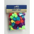 craft set pom poms