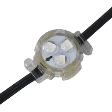 30mm Round Point LED Pixel Light Christmas Decoration Full Set - Ground UL Zoom DMX512 12V RGBW