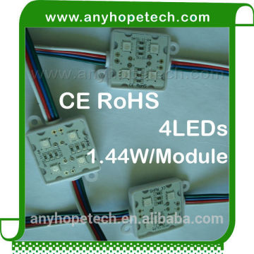Energy Saving 12V 4LEDs SMD5050 good price led waterproof led injection module