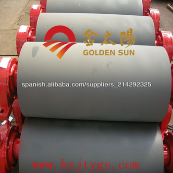 bulk material handling equipment tail pulleys, turnaround pulleys, bend pulleys