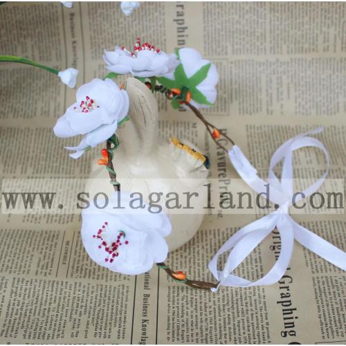 Nieuwe mode Lady Girl&#39;s eenvoudige goedkope bloemenhoofdband Wedding guirlande