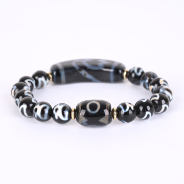 Натуральный браслет Dzi Agate Beads