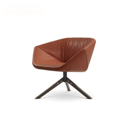Metal Swivel Base Ella Easy Lounge Armchair