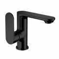 Black Deck Mounted Single Handle Kitchen Faucets