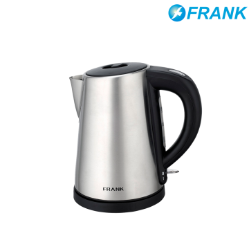 No View Window Conical Brushed 1.7L Electric Kettle