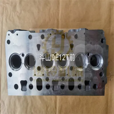 DE12T Cylinder Head for Doosan Engine Parts