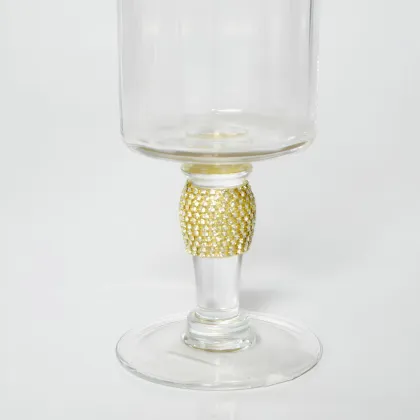 Custom Handmade Printed Oversized Riedel Wine Glasses
