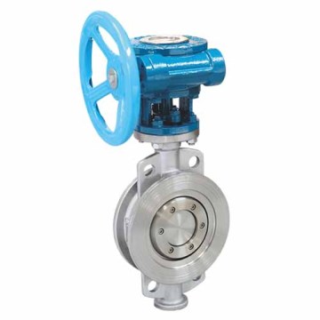 Clip-on type multi-level metal hard seal butterfly valve