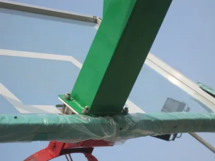 No Hydraulic Basketball Stand