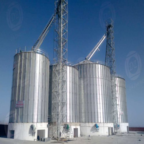 Екологично изхвърляне на твърди отпадъци стоманен силоз