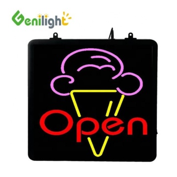 Ice Cream Shop LED Neon Open Sign