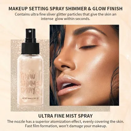 Lasting Waterproof Glitter Highlight Concealer Foundation