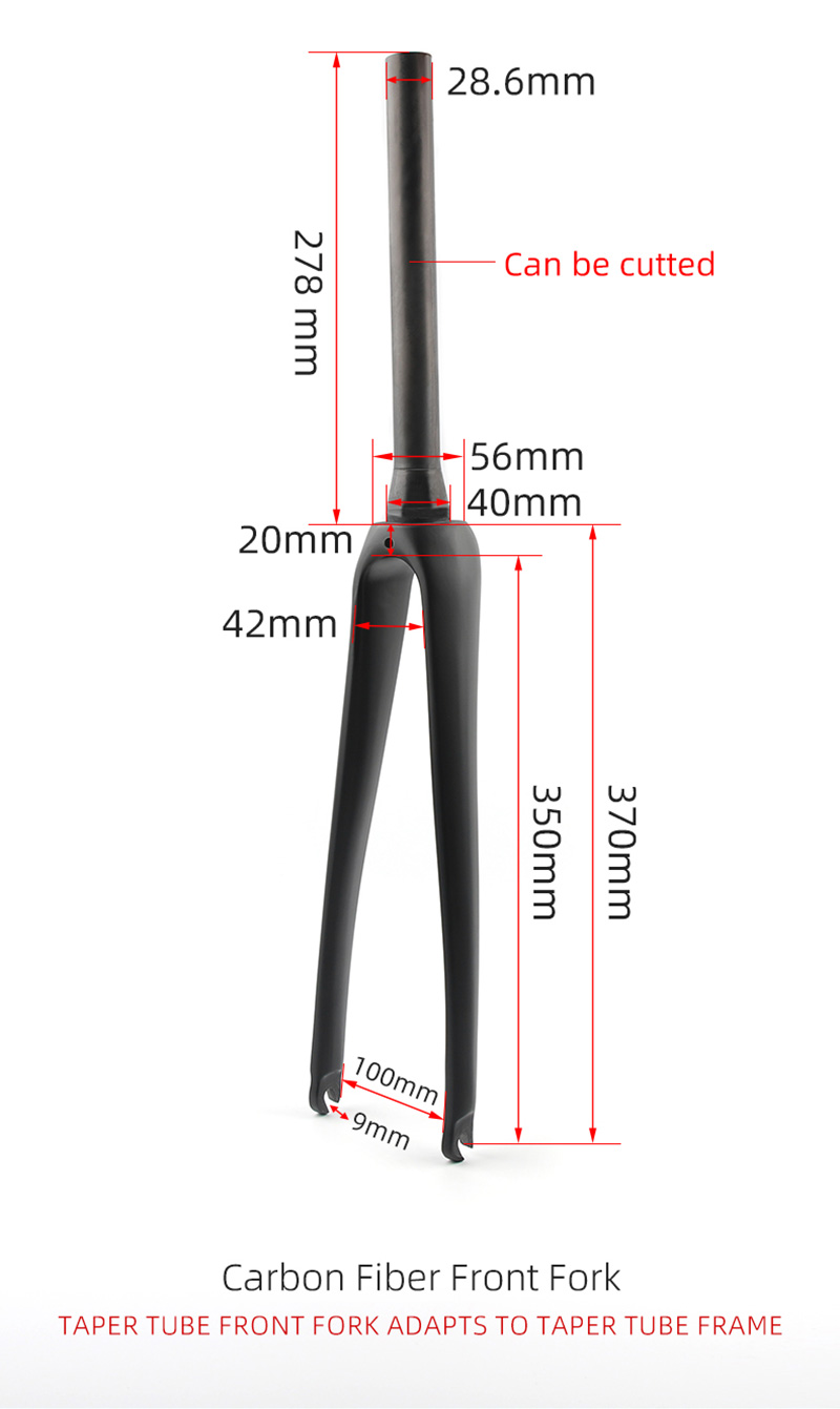 Fixie Carbon Fibre Fork