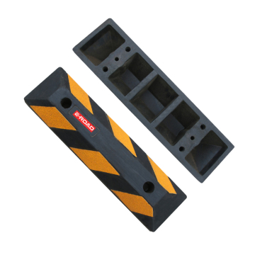 Custom Good Quality Parking Lot Rubber Wheel Stops for Road Safety