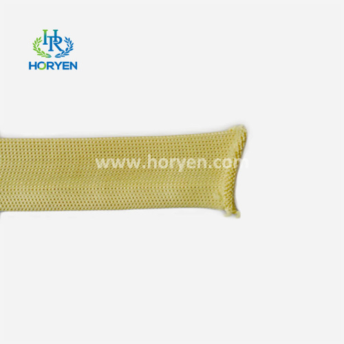 Fire Resistant Custom Aramid Fiber Braided Sleeve