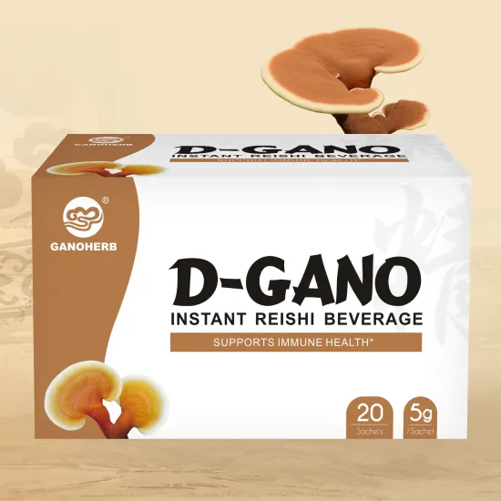 GANOHERB Organic Instant Reishi Beverage Tea Bags