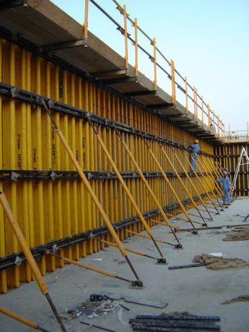 Timber Beam Formwork with Timber Support