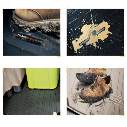 Cargo Liner  Rubber Odorless Easy Clean Automotive Floor Mats Car Trunk mats