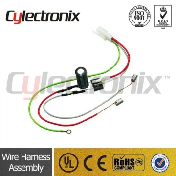 Household appliances connecting wire harness