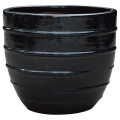 Plant Pots Wholesale Glazed Pots Ceramic Circle Egg Pot Factory