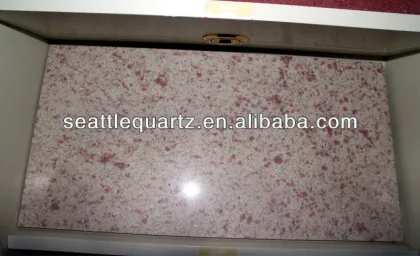 fashion sparkle quartz slab kitchen top