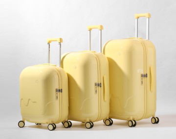 Vintage Suitcase Luggage Set for Kids - 3pcs Travel Bags