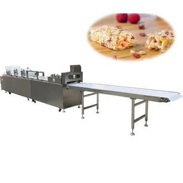 Full Automatic Peanut Candy Cereal Nut Bar Production Line