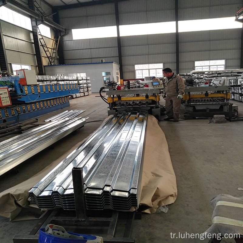 metal galvanizli oluklu levha çatı kaplama levhası