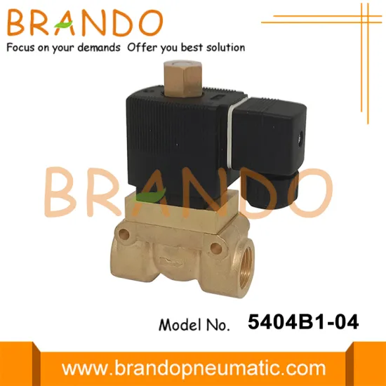 5404B 50 bar 2Way Normally Open Solenoid Valve