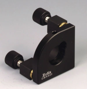 OMRS Precision Center Mirror Mount,12.7mm to 50.8mm Diameter, 2 Knob Adjustment