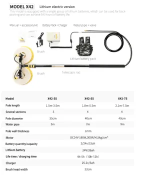 2021 Hot Sale Solar Panel Cleaning Robot