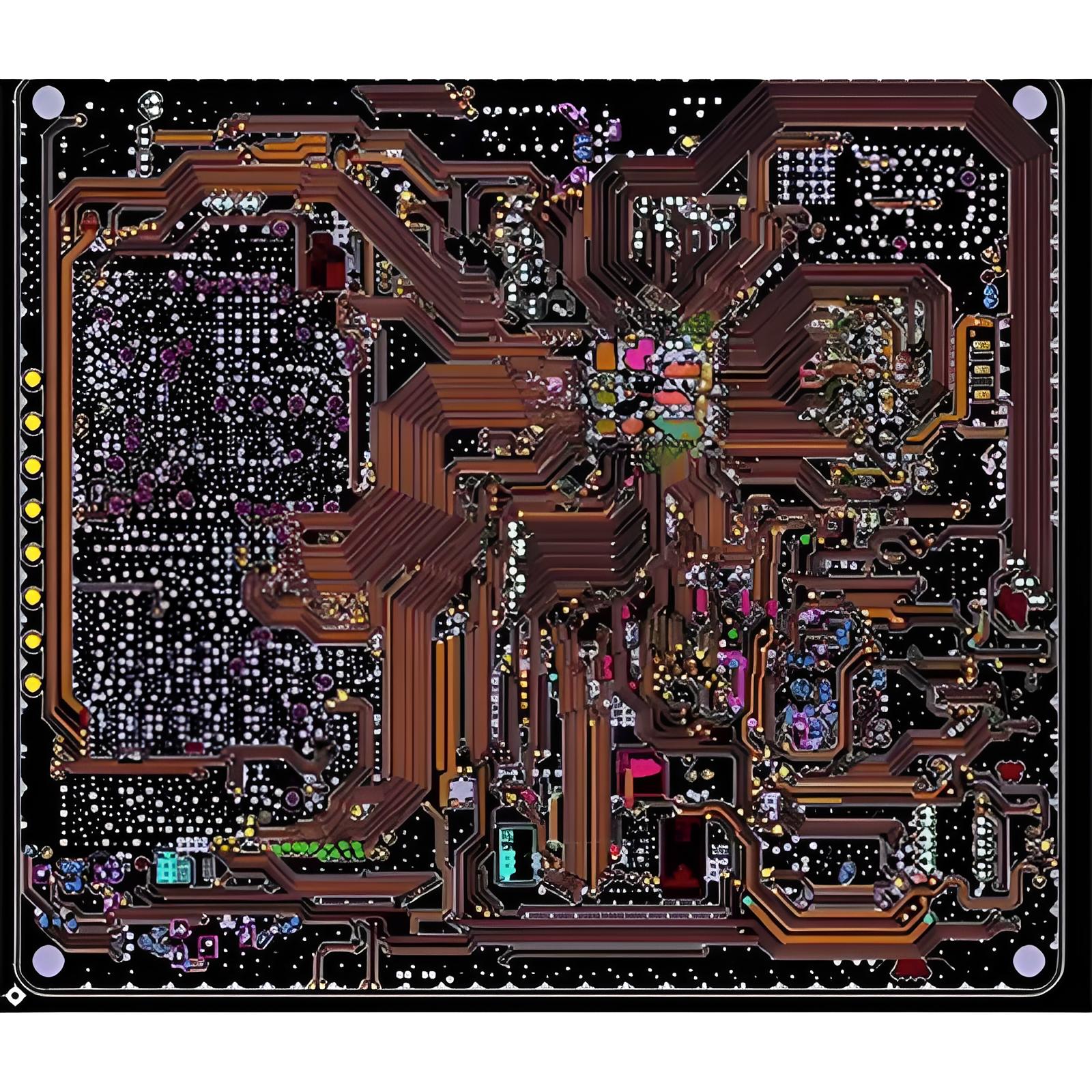 8-layer communication PCBPCBA design