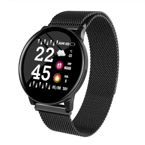 2021 Drop Shipping W8 Smartwatch: Comprehensive Health Tracker Including Blood Pressure, Heart Rate, Fitness, and Blood Oxygen Monitoring