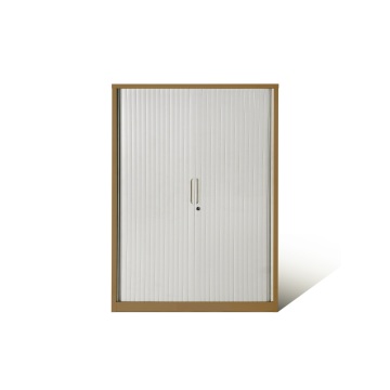 Middle Height Tambour Sliding Door Cabinet