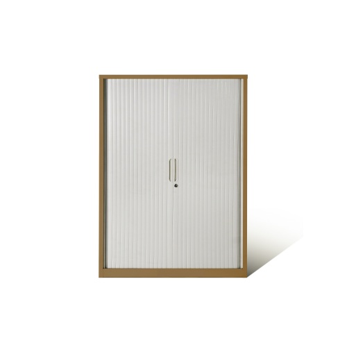 Middle Height Tambour Sliding Door Cabinet