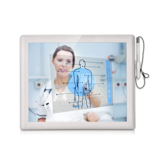 medical monitoring ABS+PC Plastic touch screen medical monitor Supplier