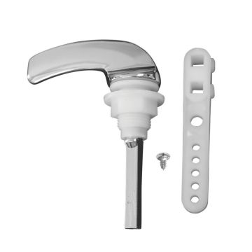 Adjustable Arm Flush Lever Kit: Replacement Handle for Toilet Side Lever