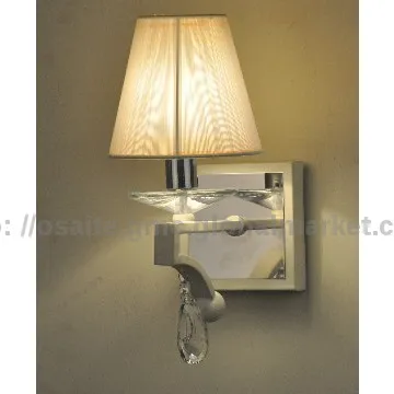 Modern bedroom mirror bedside lamp for compound wall