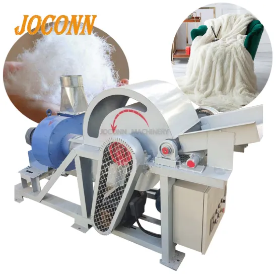 Textile Waste Recycling and Fiber Making Machines