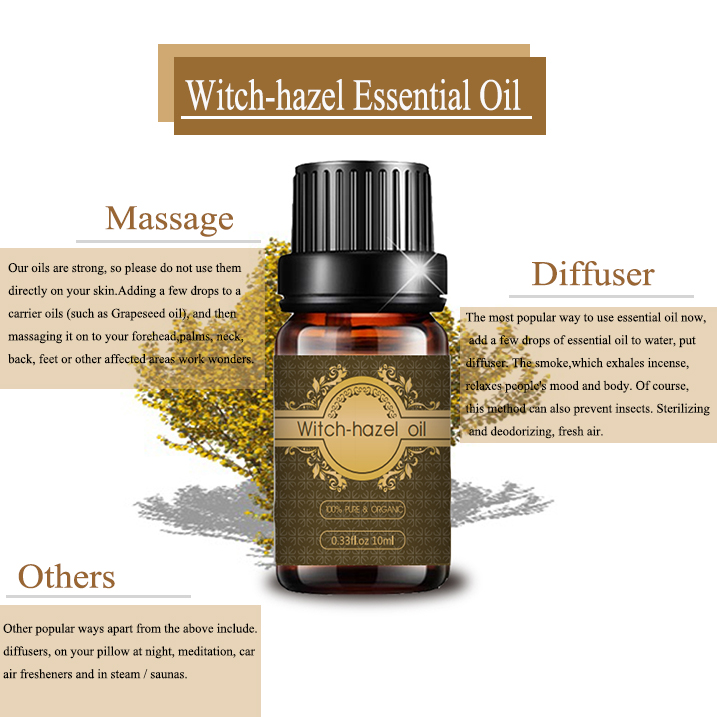 BULK Natural Witch hazel Oil for Skin care