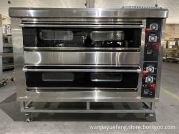 Industrial Gas Oven for Baking One Deck & Two Deck Options for